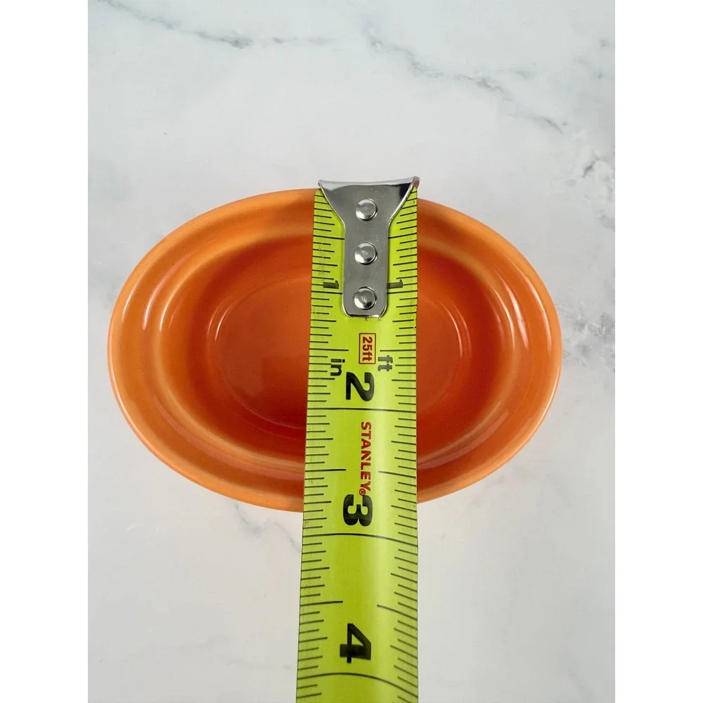 VTG BIA Orange Bunny Rabbit Ramekin 